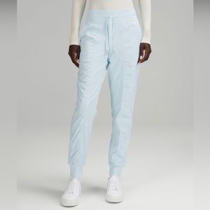 Powder blue Dance studio Mid-Rise jogger full length